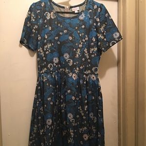 New lularoe floral Amelia